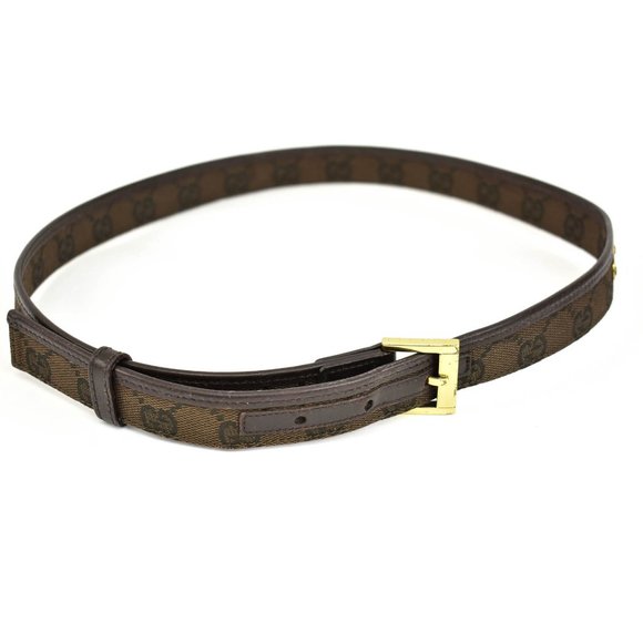 GUCCI: Dark Brown, Leather & \